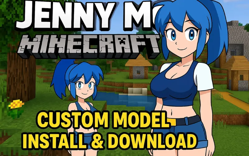 Jenny Mod Minecraft Custom Model Banner