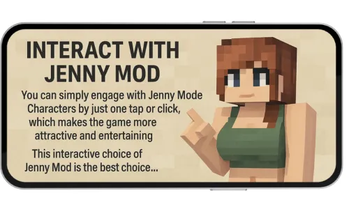 Interact with Jenny Mod Banner