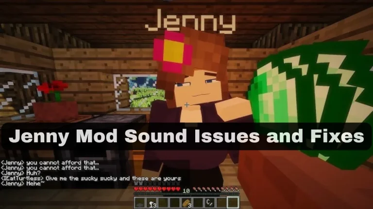 Jenny Mod Sound Issues and Fixes: Bring Back the Audio Magic