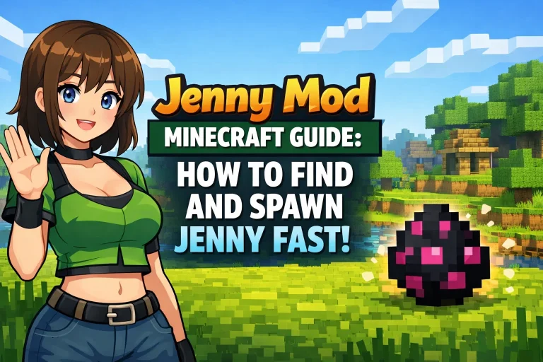 Jenny Mod Minecraft Guide