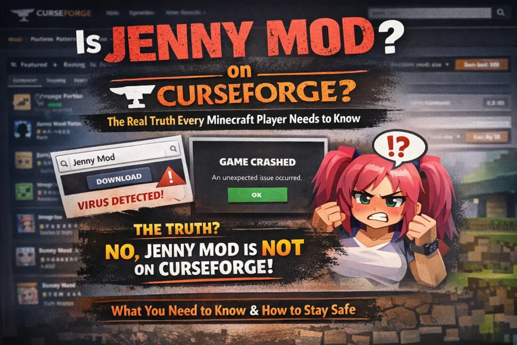 Is Jenny Mod on CurseForge